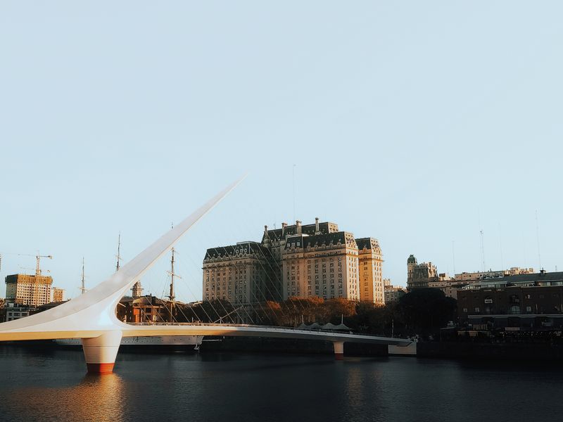 Puente de la Mujer, Puerto Madero, Buenos Aires